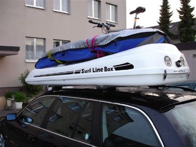   BMW Surfbox Bmw Kundenbilder Big-Malibu XL SURF inkl. Surfbretthalter