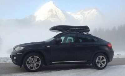 Dachbox BMW x6 Skibox von Mobila - in Kundenbilder © surfbox.de