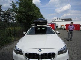   Kombi BMW Big Malibu Dakkoffers stationwagen 