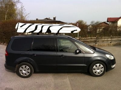 Dachbox von Mobila auf Transporter   Caddy  Van Bus - © surfbox.de