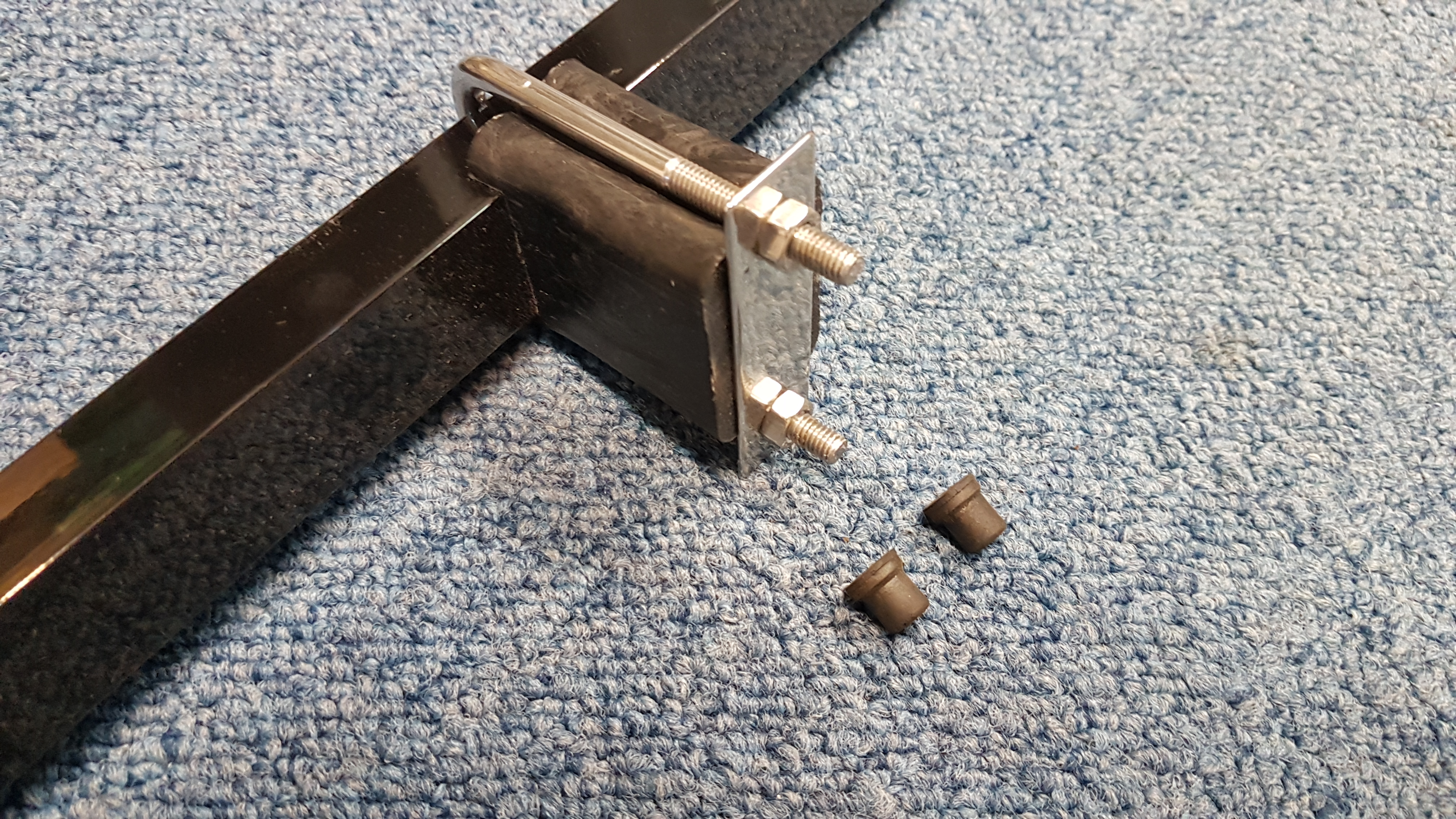 Surfbretthalter 120 cm - abnehmbar (Paar) - Premium roof box made of