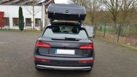 Audi Q5 Dachboxen Audi Jumbo – große Premium Dachbox mit knapp 1400 L Volumen