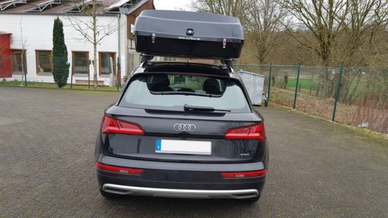 Audi Q5 Kundenbilder Jumbo Premium Dachbox 1400L