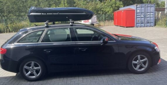  Beluga Schwarz Audi  Kundenbilder MALIBU Dachbox mit Surfbretthalter