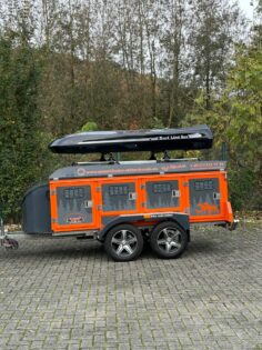  Wave Auf Anhaenger  Kundenbilder Jumbo Premium Dachbox 1400L